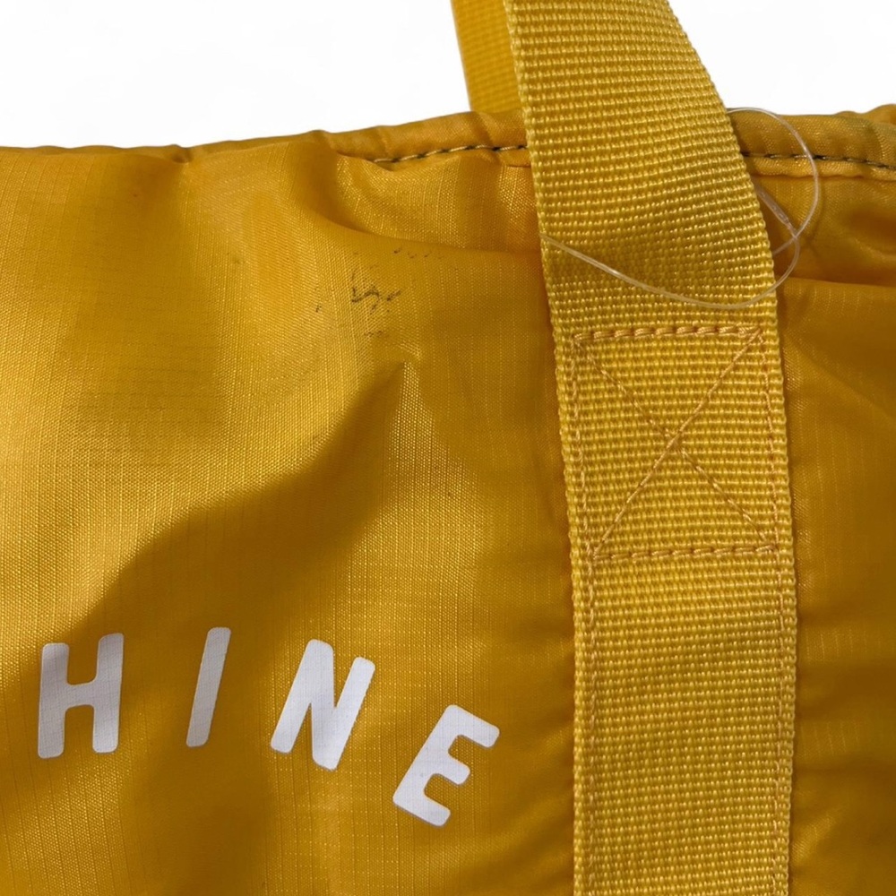 PINK Victorias Secret Yellow White Sunshine On My Mind Insulated Cooler Tote Bag - Picture 5 of 14